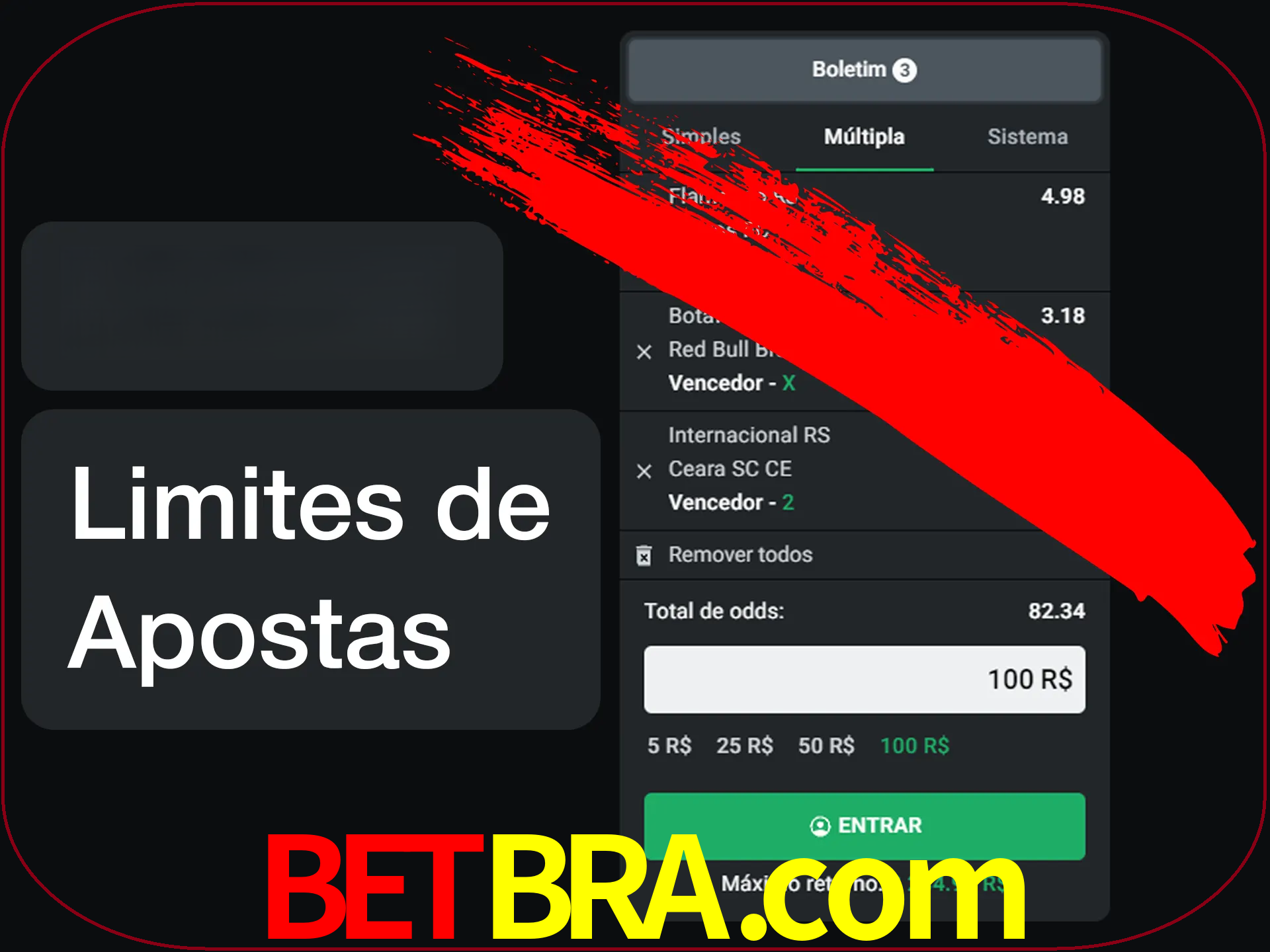 Não faça apostas loucas.